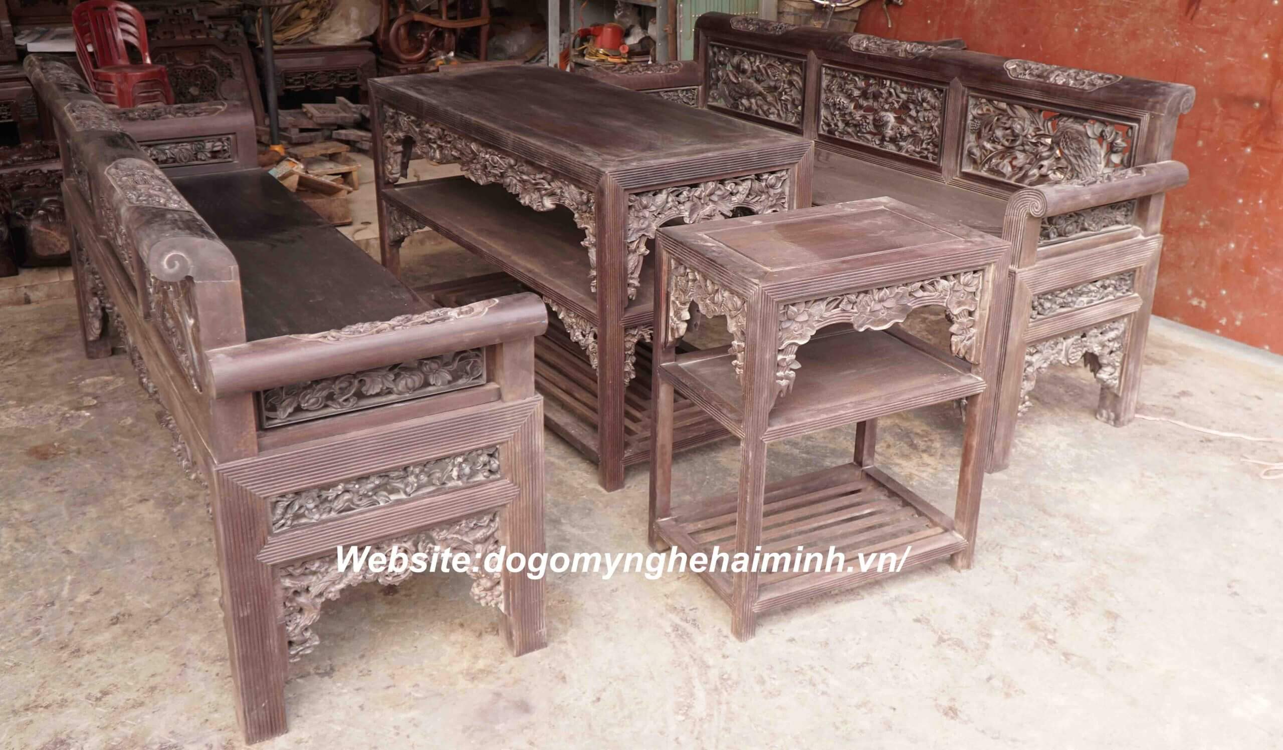 Nơi bán bàn ghế trường kỷ đẹp Hải Minh Nam Định