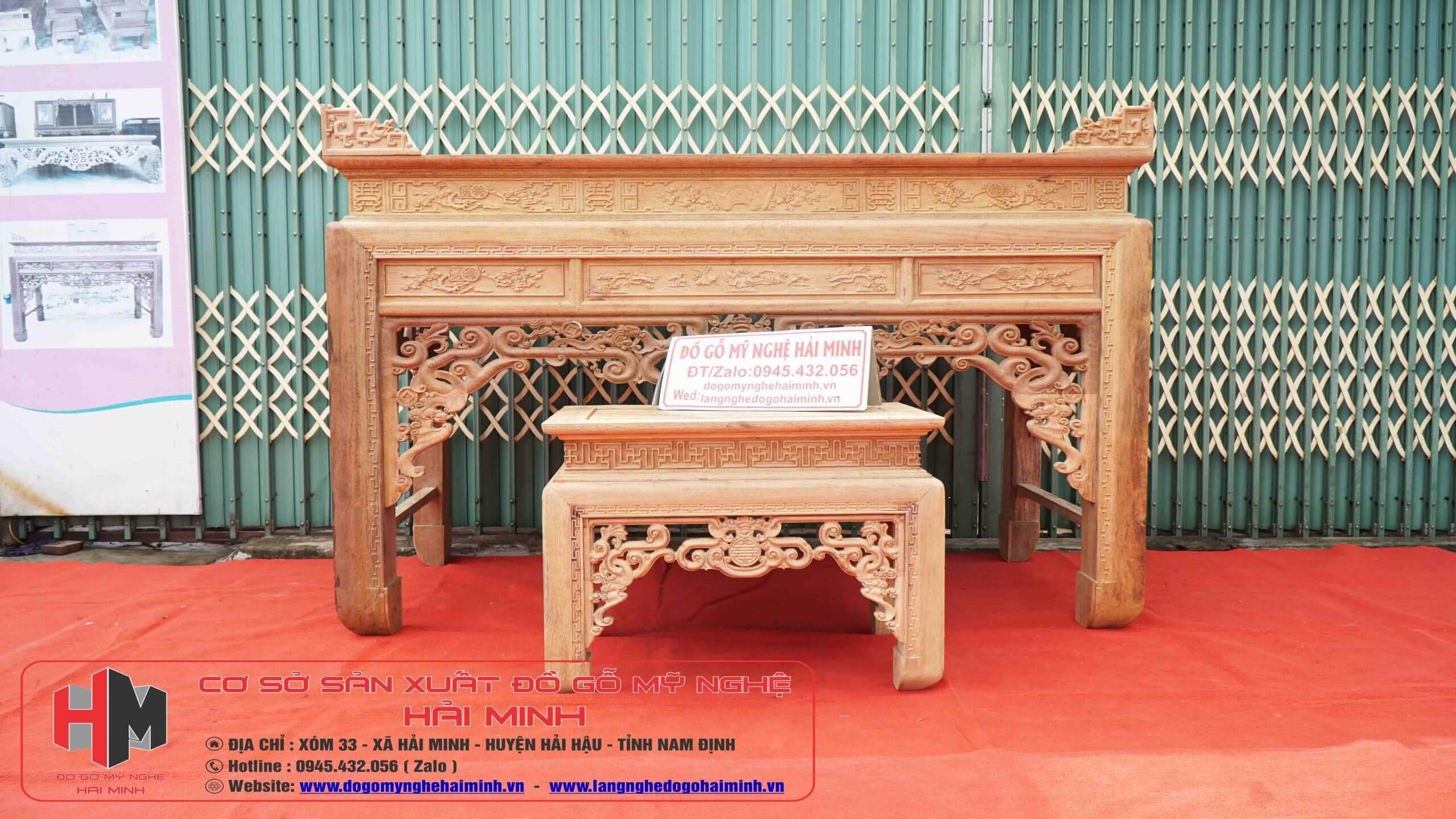 Địa chỉ bán bàn thờ sập thờ gỗ tại Sài Gòn